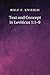 Text and Concept in Levitic...
