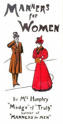 Manners for Women (Paperback)