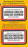 Langenscheidt's German-English English-German Dictionary Langenscheidt's German-English English-German Dictionary