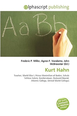 Kurt Hahn (Paperback)