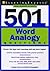 501 Word Analogy Questions
