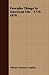 Everyday Things in American Life, 1776-1876