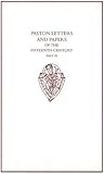 Paston Letters And Papers of the Fifteenth Century (EARLY ENGLISH TEXT SOCIETY SUPPLEMENTARY SERIES)
