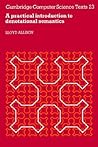 A Practical Introduction to Denotational Semantics (Cambridge Computer Science Texts, Series Number 23) (Volume 0)