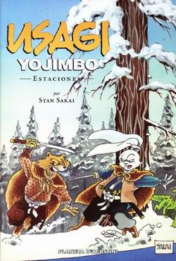 Portada de Usagi Yojimbo 4 Estaciones, de Stan Sakai