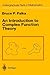 An Introduction to Complex Function Theory (Undergraduate Texts in Mathematics)