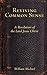 Reviving Common Sense by William  Michael
