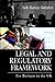 Legal and Regulatory Framework by Sally Ramage