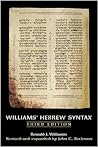Williams' Hebrew Syntax