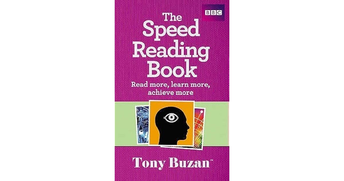 The Speed Reading Book by Tony Buzan