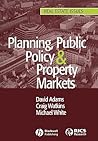 Planning, Public Policy and Property Markets Planning, Public Policy and Property Markets