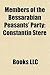 Members of the Bessarabian Peasants' Party: Constantin Stere, Pan Halippa, Ion Incule, Ion Pelivan, Ion Codreanu, Vasile Stroiescu