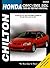 Honda Civic/Del Sol 1996-00 Repair Manual (Chilton Total Car Care Repair Manuals)