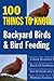 Backyard Birds and Bird Feeding by Sandy Allison