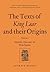 The Texts of King Lear and their Origins by Peter W.M. Blayney