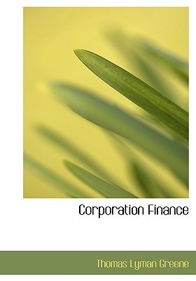 Corporation Finance (Hardcover)