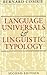 Language Universals and Linguistic Typology by Bernard Comrie
