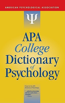 APA College Dictionary of Psychology (Paperback)