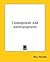 Cosmogenesis And Anthropoge...