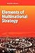 Elements of Multinational Strategy