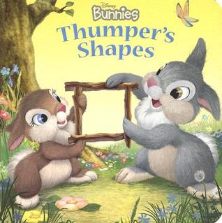 Disney Bunnies Thumper's Shapes (Board Book)