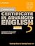 Cambridge Certificate in Advanced English 5 Self-Study Pack: Examination Papers from the University of Cambridge ESOL Examinations (CAE Practice Tests)