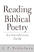Reading Biblical Poetry by J.P. Fokkelman
