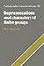 Representations and Characters of Finite Groups (Cambridge Studies in Advanced Mathematics, Series Number 22)