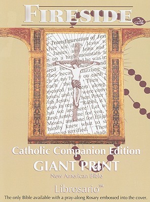 Catholic Companion Edition   LibrosarioÂ® Burgundy Giant Print Bible Nab