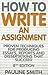 How to Write an Assignment: 8th edition