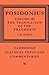 Posidonius v2 Comm Part 1 (Cambridge Classical Texts and Commentaries, Series Number 14) (Volume 0)