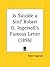 Is Suicide a Sin? Robert G. Ingersoll's Famous Letter