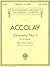 Concerto No. 1 in A Minor - Jean Baptiste Accolay | Violin with Piano Accompaniment Sheet Music | Schirmer Library of Classics Volume 905 | Music ... (Schirmer's Library of Musical Classics)