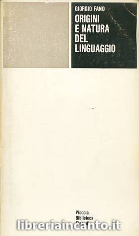Origini e natura del linguaggio (Paperback)