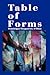 Table of Forms