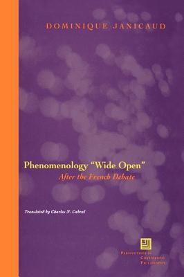 Phenomenology "Wide Open": After the French Debate (Perspectives in Continental Philosophy)