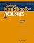 Springer Handbook of Acoustics