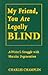 My Friend, You Are Legally Blind by Charles Champlin
