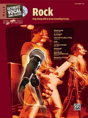 Ultimate Vocal Sing-Along Rock: Male Voice, Book & Enhanced CD (Paperback)