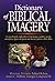 Dictionary of Biblical Imagery by Leland Ryken