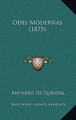 Odes Modernas (1875) (Portuguese Edition)