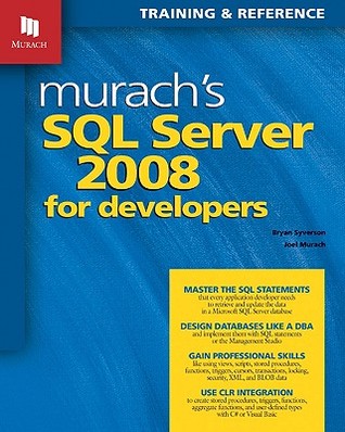 Murach's SQL Server 2008 for Developers (Paperback)