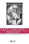 Text, Context, Pretext: Critical Issues in Discourse Analysis (Language in Society)