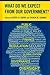 What Do We Expect from Our Government? by Beryl A. Radin