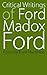 Critical Writings of Ford Madox Ford (Regents Critics)