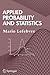 Applied Probability and Statistics