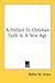 A Preface To Christian Faith In A New Age