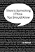 There's Something I Think You Should Know by Jon Morrison