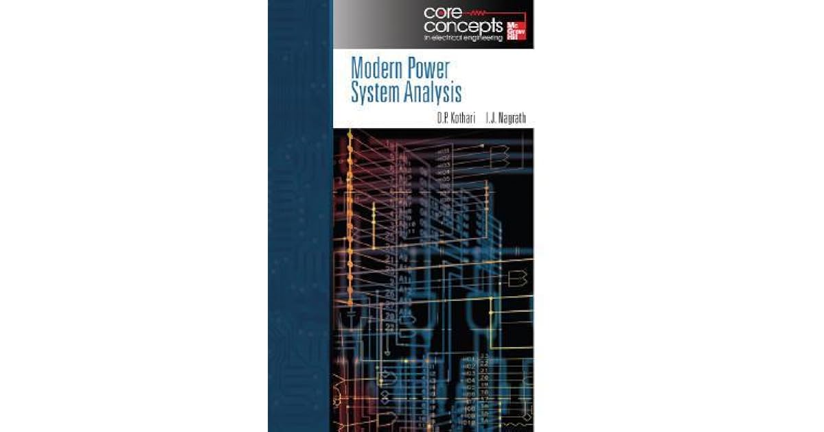 Modern Power System Analysis by D.P. Kothari