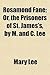 Rosamond Fane; Or, the Prisoners of St. James's, by M. and C. Lee